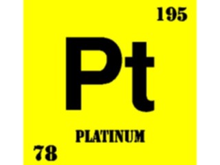 Sticker Custom Preview Image #112043 Science Chemical Elements Platinum