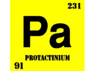 Sticker Custom Preview Image #112049 Science Chemical Elements Protactinium