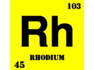 Sticker Custom Preview Image #112053 Science Chemical Elements Rhodium