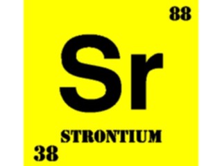 Sticker Custom Preview Image #112062 Science Chemical Elements Strontium