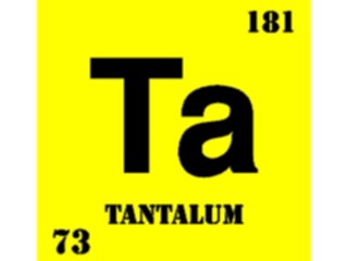 Sticker Custom Preview Image #112064 Science Chemical Elements Tantalum