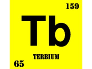 Sticker Custom Preview Image #112067 Science Chemical Elements Terbium