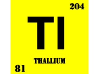 Sticker Custom Preview Image #112068 Science Chemical Elements Thallium