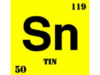 Sticker Custom Preview Image #112071 Science Chemical Elements Tin