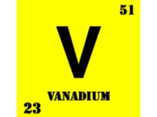 Sticker Custom Preview Image #112075 Science Chemical Elements Vanadium