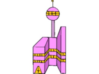 Sticker Custom Preview Image #112091 Science Fiction Alien Building10