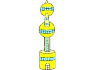 Sticker Custom Preview Image #112097 Science Fiction Alien Building16