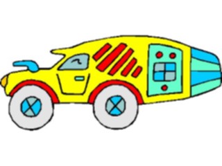 Sticker Custom Preview Image #112347 Science Fiction Car Futuristic04