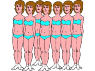Sticker Custom Preview Image #112361 Science Fiction Clones Female