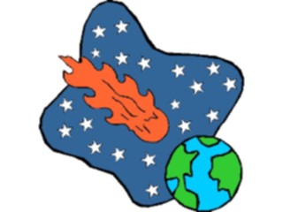 Sticker Custom Preview Image #112366 Science Fiction Cometto Earth