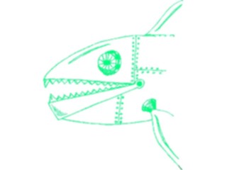 Sticker Custom Preview Image #112421 Science Fiction Fish Mechanical1