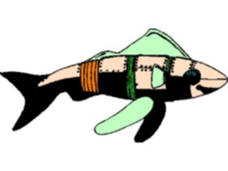 Sticker Custom Preview Image #112422 Science Fiction Fish Mechanical2