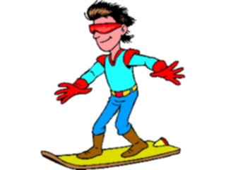 Sticker Custom Preview Image #112428 Science Fiction Future Boyon Skateboard