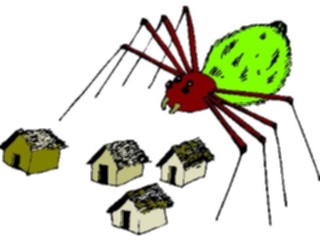 Sticker Custom Preview Image #112463 Science Fiction Giant Spider