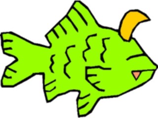 Sticker Custom Preview Image #112486 Science Fiction Horned Fish