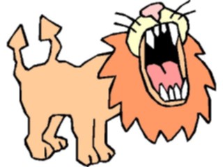 Sticker Custom Preview Image #112509 Science Fiction Lionwith Tail Horn
