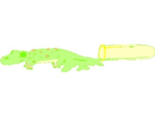 Sticker Custom Preview Image #112510 Science Fiction Lizard Experiment