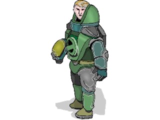 Sticker Custom Preview Image #112521 Science Fiction Manin Space Suit