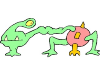 Sticker Custom Preview Image #112595 Science Fiction Mutant Creature052