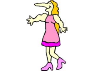 Sticker Custom Preview Image #112739 Science Fiction Mutant Female03