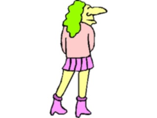 Sticker Custom Preview Image #112749 Science Fiction Mutant Female13