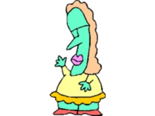 Sticker Custom Preview Image #112751 Science Fiction Mutant Female15