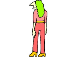 Sticker Custom Preview Image #112757 Science Fiction Mutant Female21