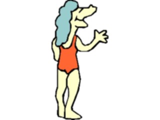 Sticker Custom Preview Image #112758 Science Fiction Mutant Female22