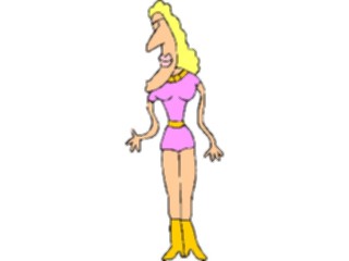Sticker Custom Preview Image #112770 Science Fiction Mutant Female34