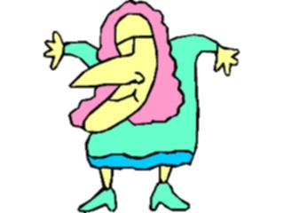 Sticker Custom Preview Image #112772 Science Fiction Mutant Female36