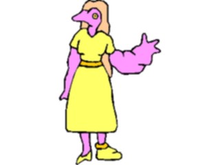 Sticker Custom Preview Image #112786 Science Fiction Mutant Female50