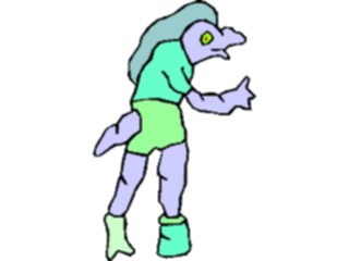 Sticker Custom Preview Image #112787 Science Fiction Mutant Female51