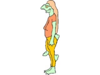 Sticker Custom Preview Image #112792 Science Fiction Mutant Female56