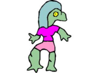 Sticker Custom Preview Image #112795 Science Fiction Mutant Female59