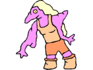 Sticker Custom Preview Image #112801 Science Fiction Mutant Female65