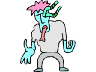 Sticker Custom Preview Image #112839 Science Fiction Mutant Male37