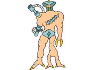 Sticker Custom Preview Image #112976 Science Fiction Mutant Warrior01