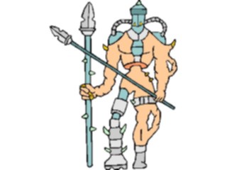 Sticker Custom Preview Image #112983 Science Fiction Mutant Warrior08