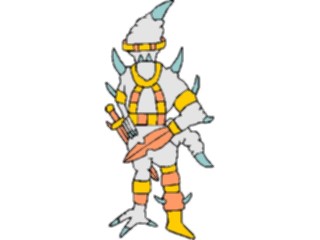Sticker Custom Preview Image #112988 Science Fiction Mutant Warrior13