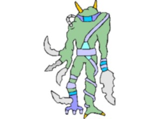 Sticker Custom Preview Image #112990 Science Fiction Mutant Warrior15