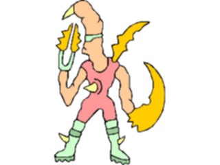 Sticker Custom Preview Image #112995 Science Fiction Mutant Warrior20
