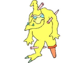 Sticker Custom Preview Image #113014 Science Fiction Mutant Warrior39