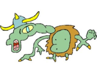 Sticker Custom Preview Image #113019 Science Fiction Mutant Warrior44