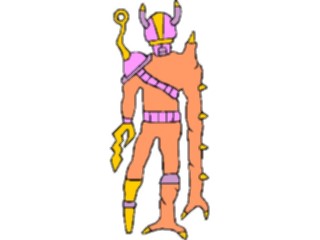 Sticker Custom Preview Image #113021 Science Fiction Mutant Warrior46