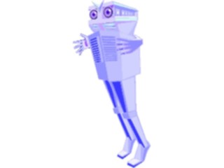 Sticker Custom Preview Image #113080 Science Fiction Robot033