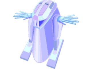 Sticker Custom Preview Image #113081 Science Fiction Robot034