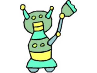 Sticker Custom Preview Image #113112 Science Fiction Robot065