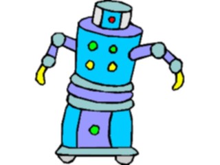 Sticker Custom Preview Image #113122 Science Fiction Robot075