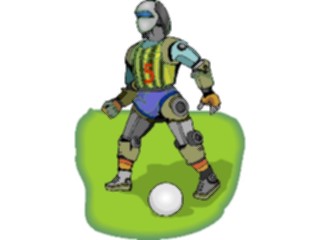 Sticker Custom Preview Image #113179 Science Fiction Robot Athlete