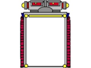Sticker Custom Preview Image #113201 Science Fiction Robot Frame1